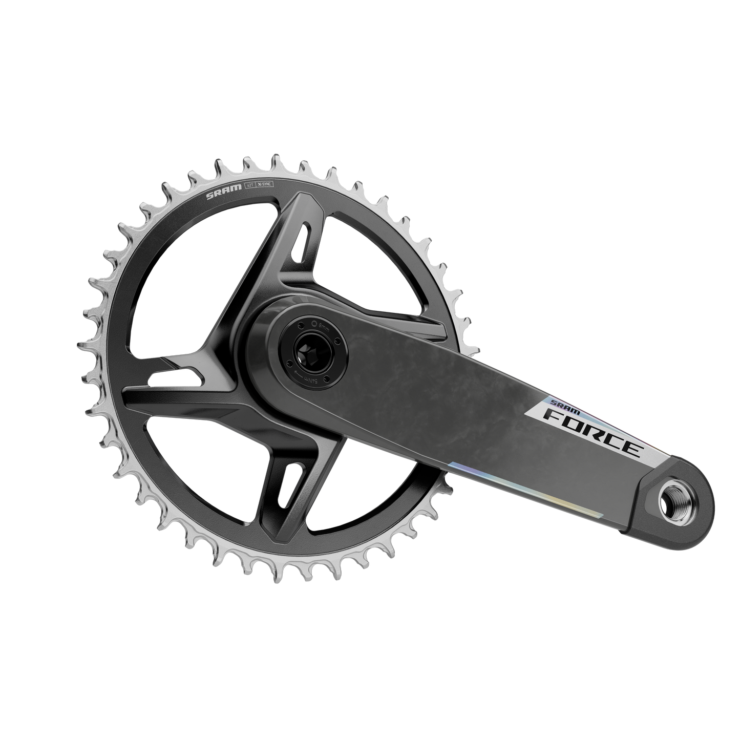 Krankarm 12/13-gear SRAM FORCE AXS XPLR E1 DUB WIDE DM