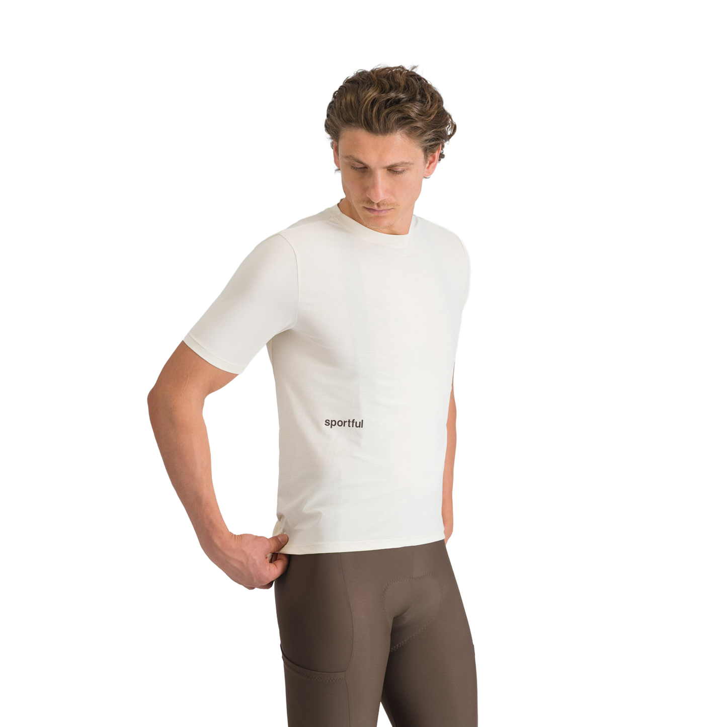 Maillot SPORTFUL SUPERGIARA TEE Manches Courtes Crème