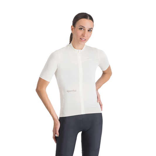 Maillot SPORTFUL CLASSIC Manches Courtes Femme Crème
