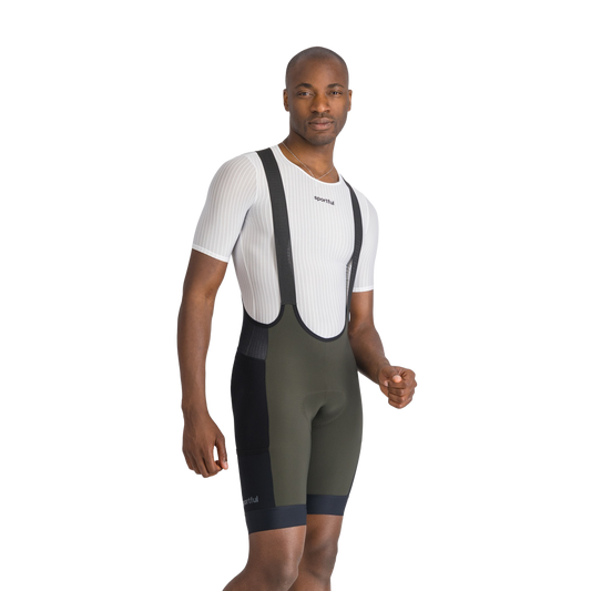 Cuissard Court à bretelles SPORTFUL SUPERGIARA 2 Kaki/Noir
