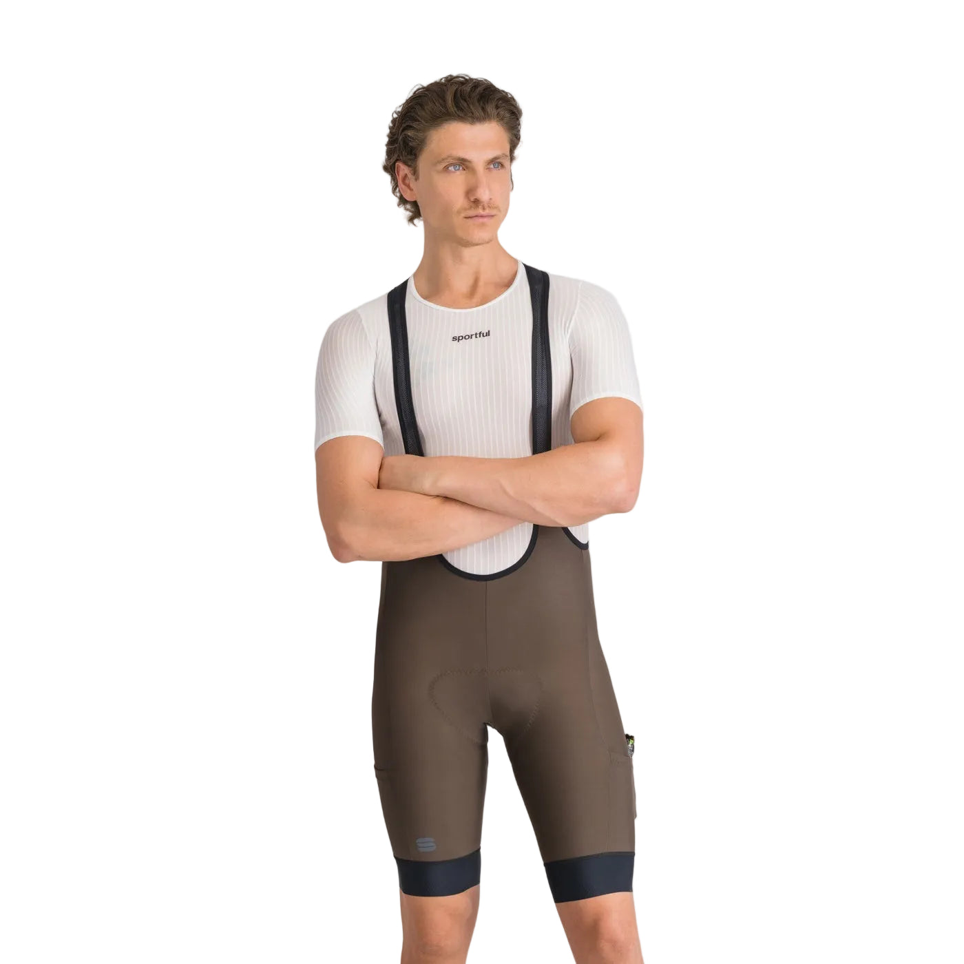 Cuissard Court à Bretelles SPORTFUL GIARA 2 Marron