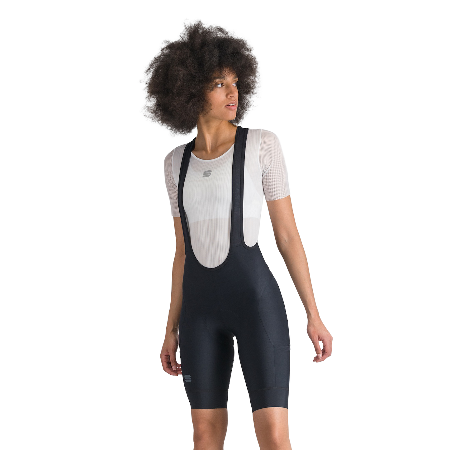 Cuissard Court à Bretelles SPORTFUL GIARA 2 Femme Noir