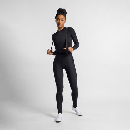 SPORTFUL SUPERNOVA naiste mustad pikad traksidega püksid