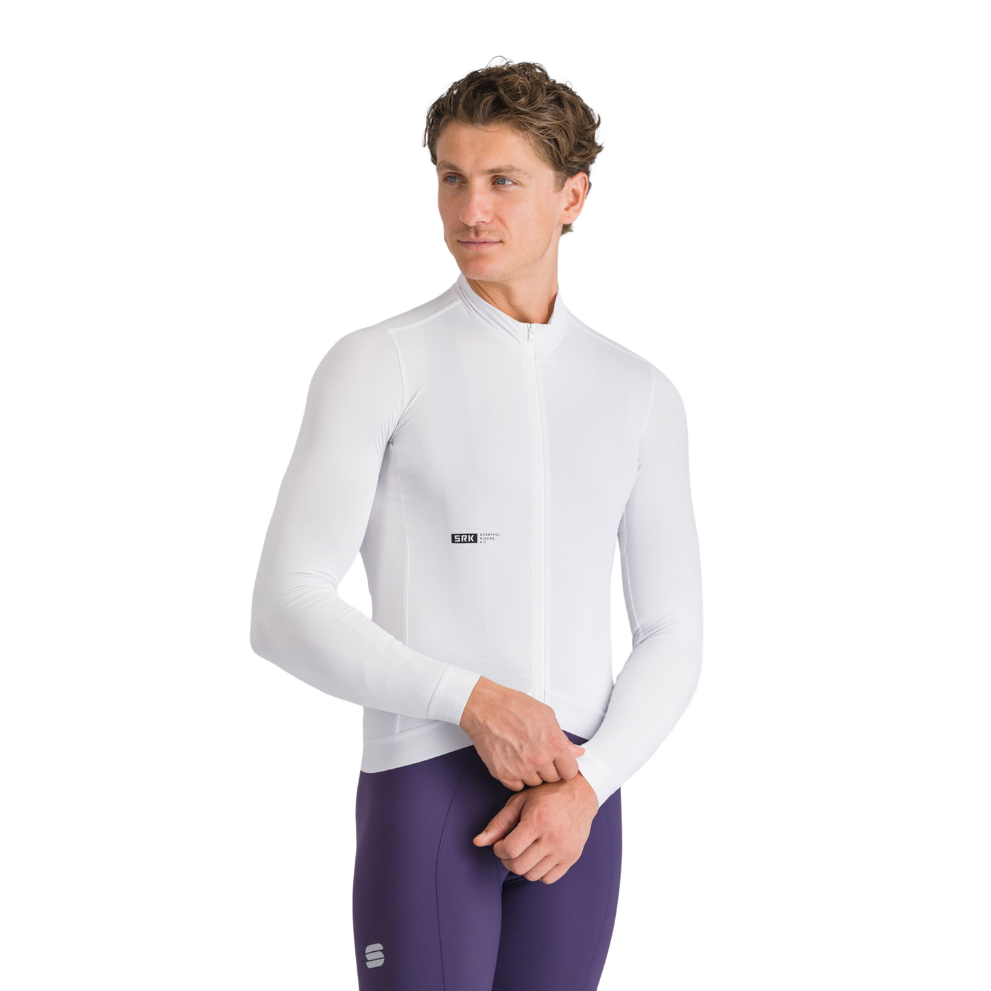 Trikot SPORTFUL SRK Lange Ärmel Weiß