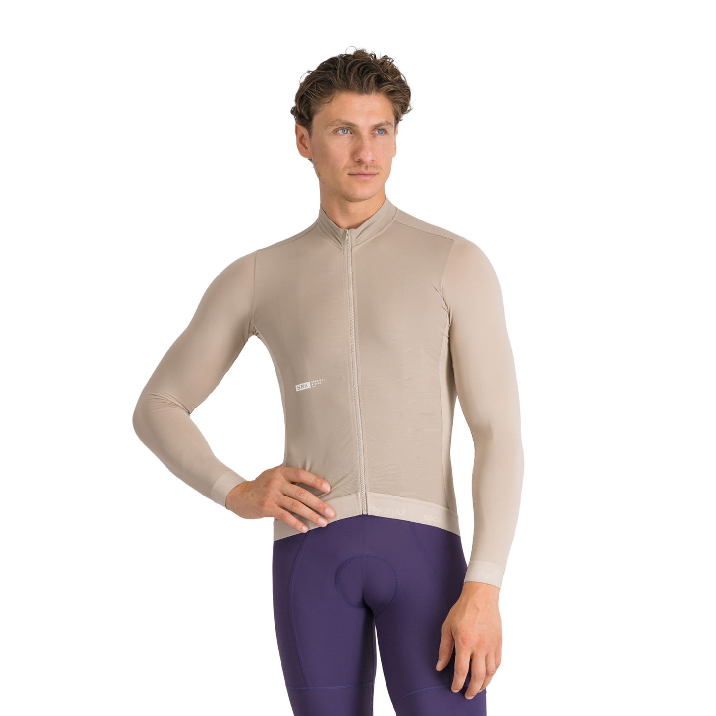 Trikot SPORTFUL SRK Lange Ärmel Beige