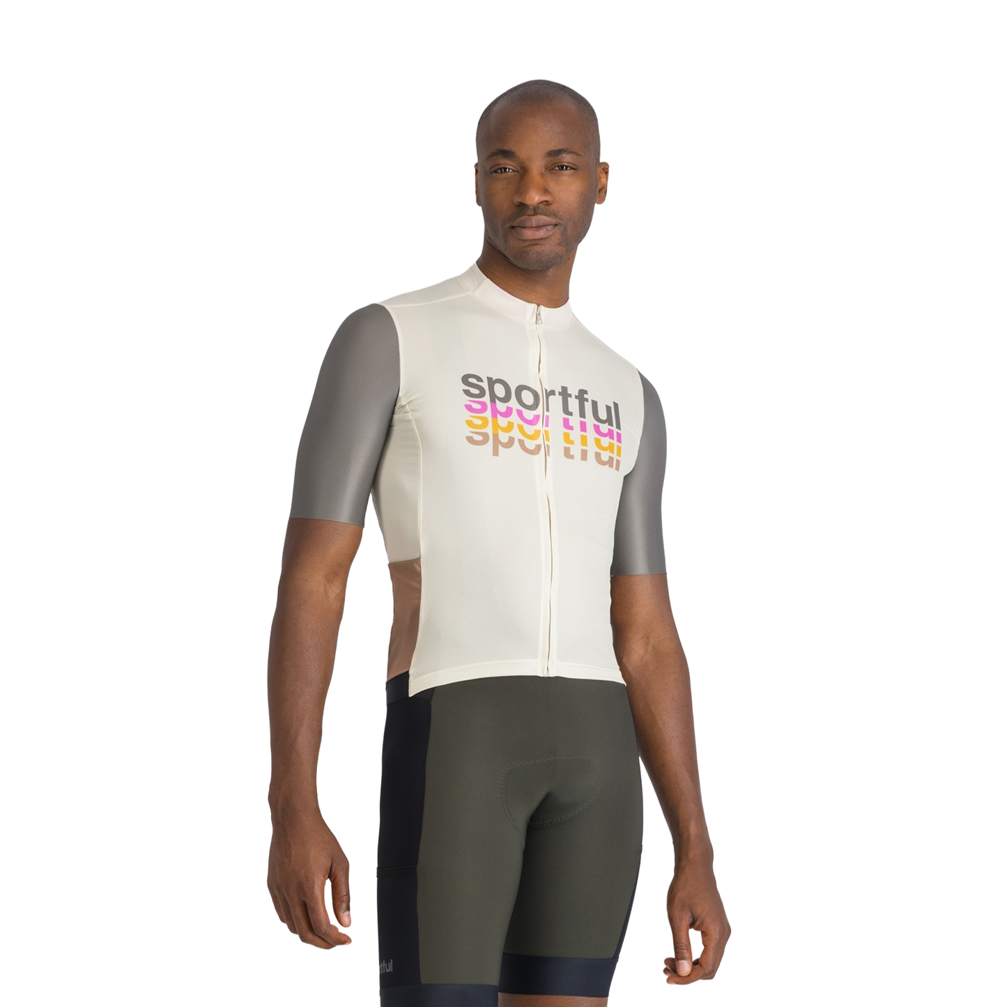 Trikot SPORTFUL SUPERGIARA 2 LOGO Kurzarm Creme