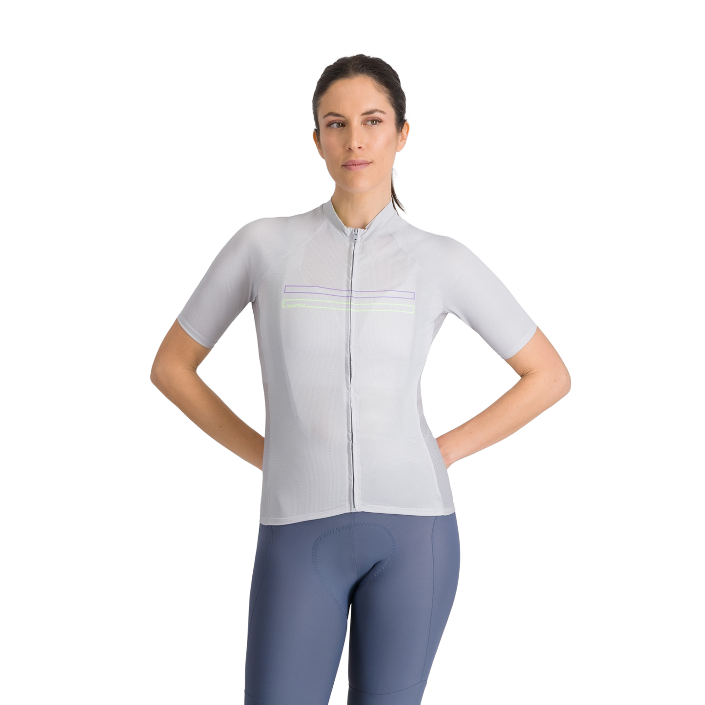 Maillot SPORTFUL STARLIGHT 2 Manches Courtes Femme Gris