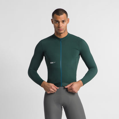 Kolesarski dres SPORTFUL SRK 2 z dolgimi rokavi, zelen