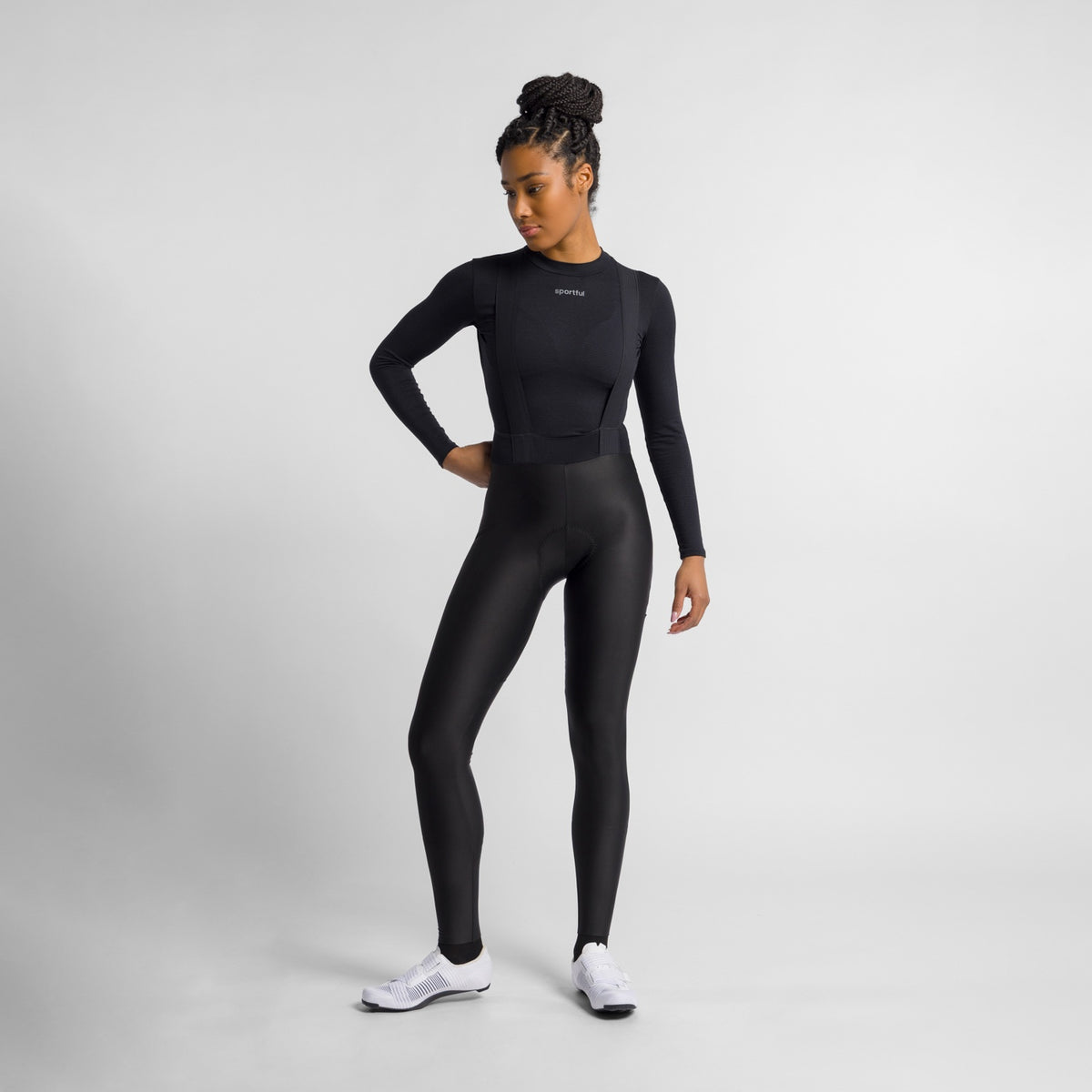 Lange Damen-Trägerhose SPORTFUL FIANDRE 2 Schwarz