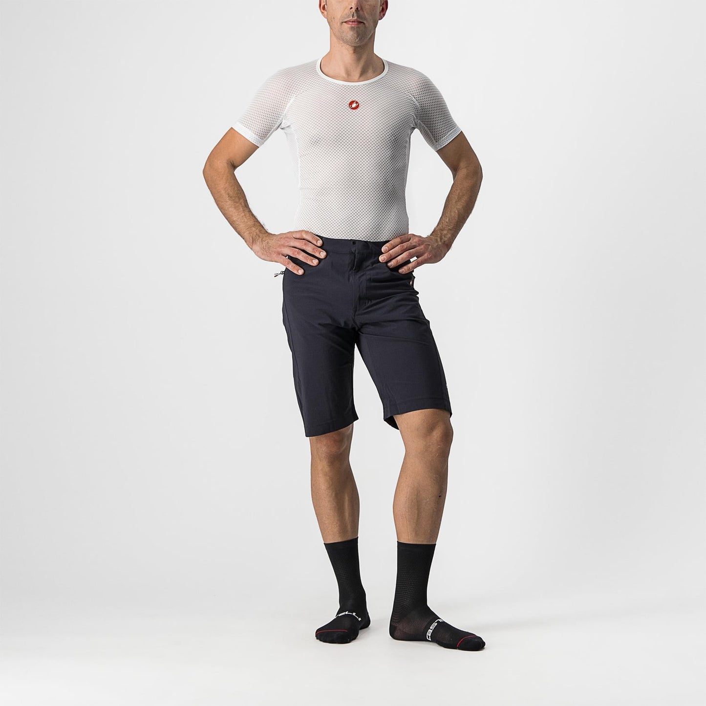 Šort CASTELLI UNLIMITED BAGGY Černý