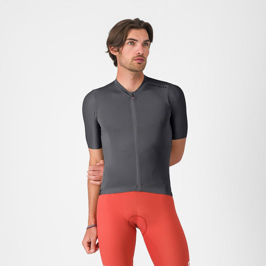 Maillot CASTELLI ESPRESSO 2 Manches Courtes Gris