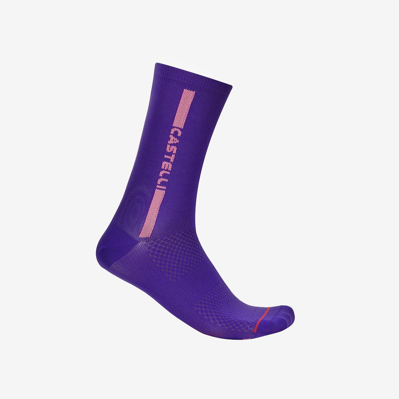 Sokken CASTELLI LINEA LOGO 15 Violet