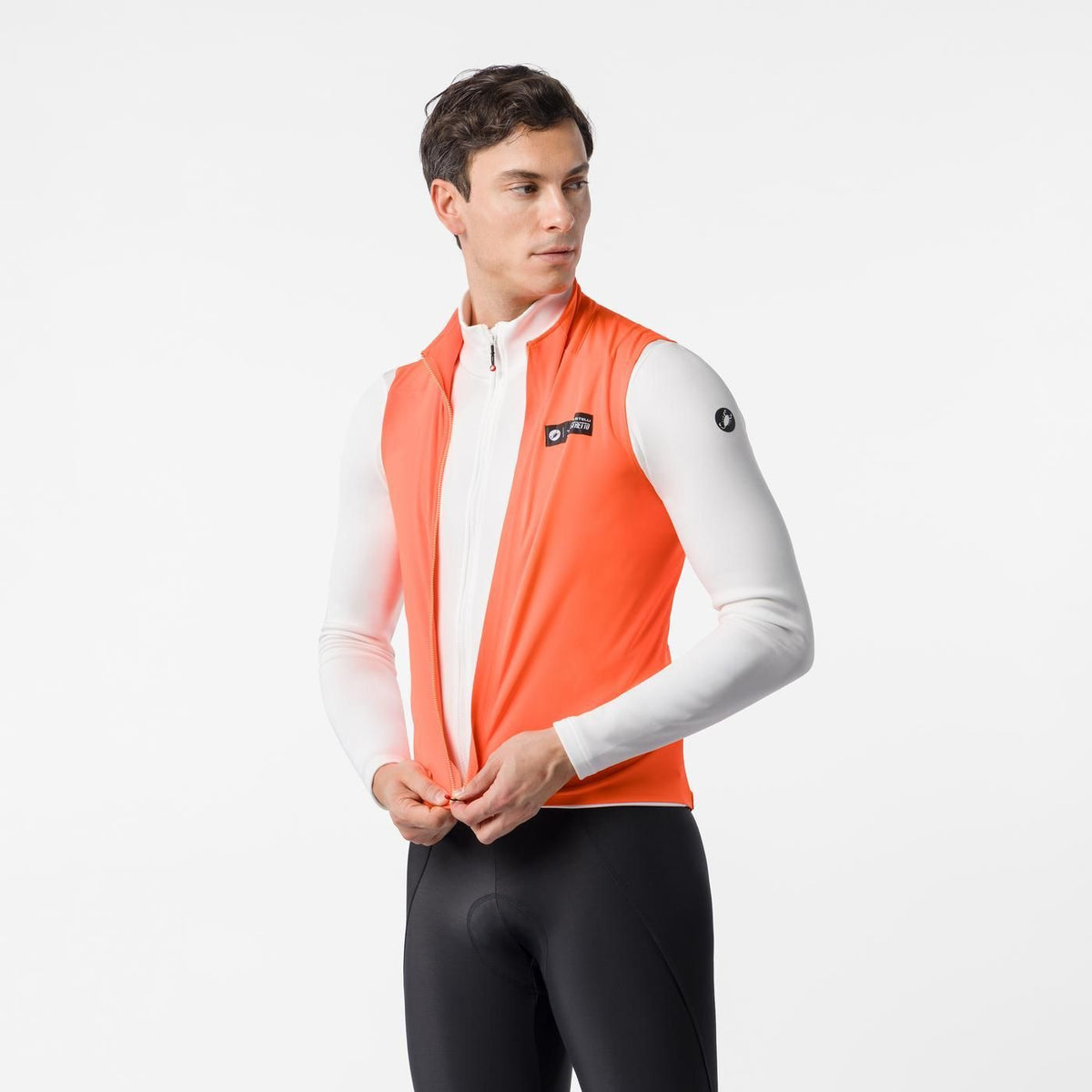 Ärmlös Jacka CASTELLI PERFETTO 2 Orange