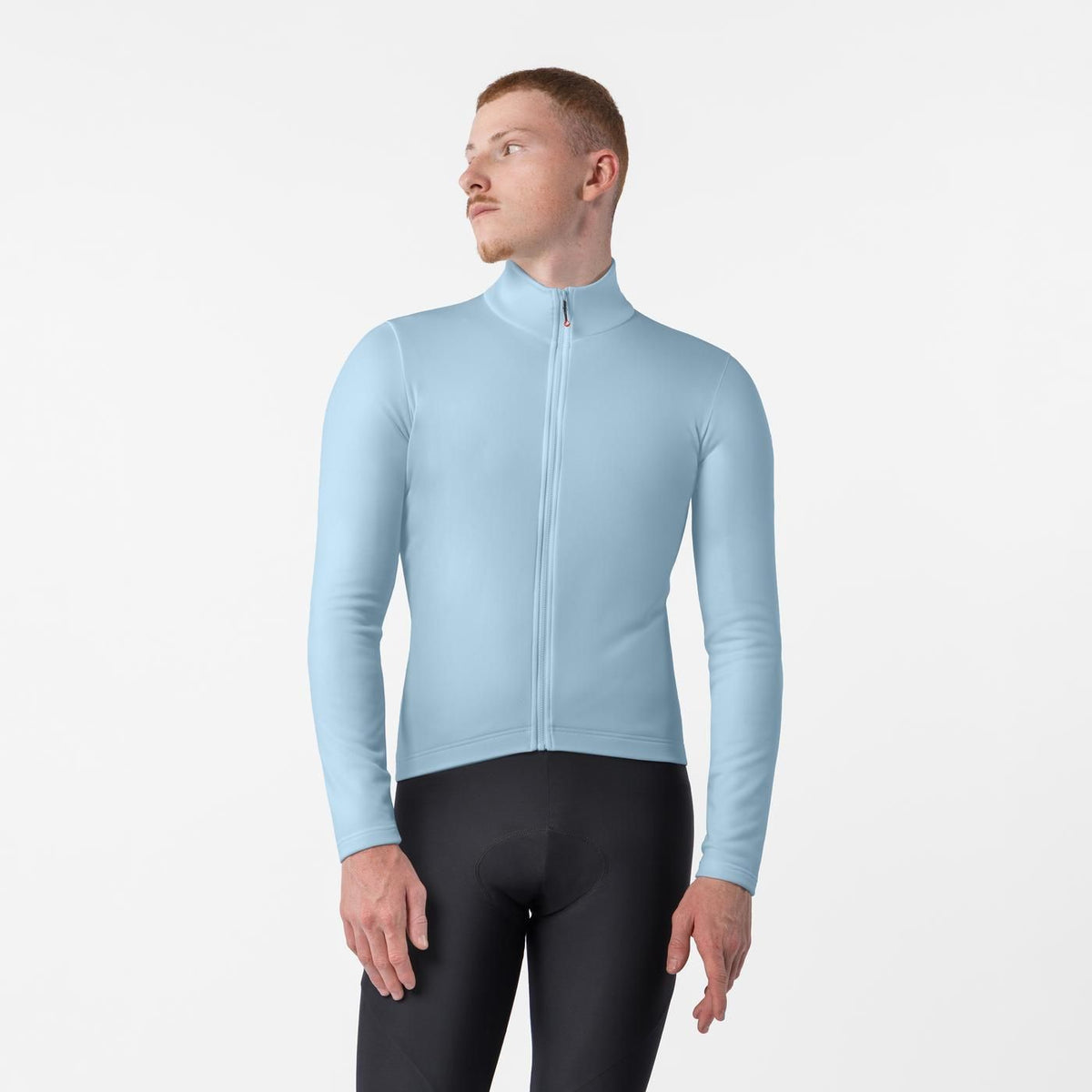 Tröja CASTELLI COMPETIZIONE THERMAL Långärmad Himmelsblå