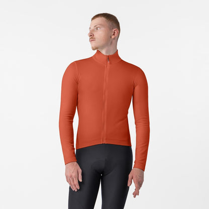 Krekls CASTELLI COMPETIZIONE THERMAL ar garām piedurknēm Paprika
