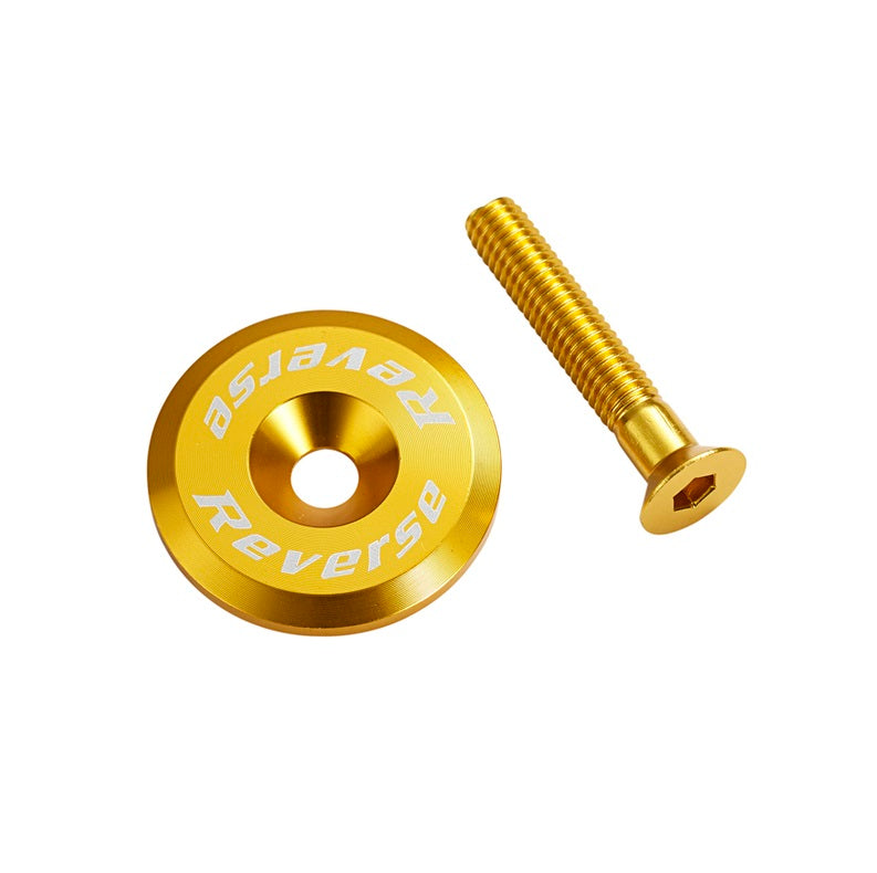 Lock REVERSE COMPONENTS 1"1/8 Guld