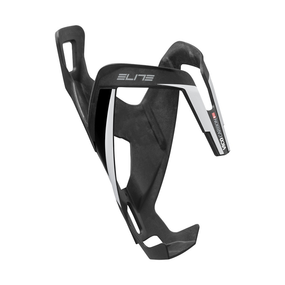 Porte-Bidon Carbone ELITE VICO Noir/Blanc Graphic Mat