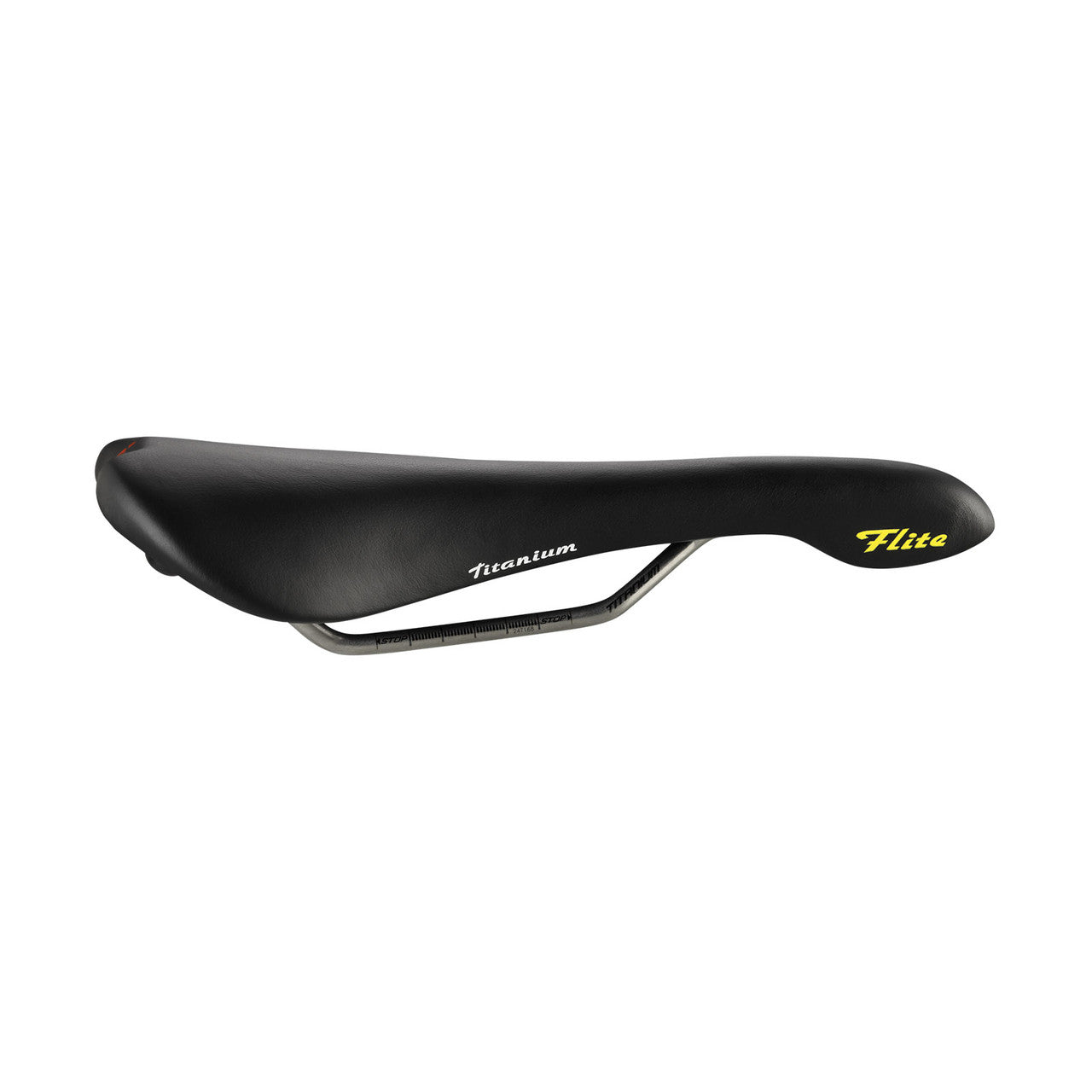 Sadel SELLE ITALIA Flite 1990 L1 146mm Titanskinner - set fra siden