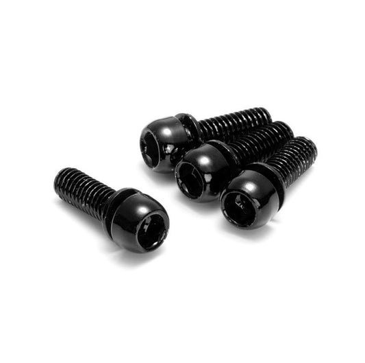 Kit 4 Vis REVERSE COMPONENTS pour Fixation d'Etrier M6 x 18 mm Noir