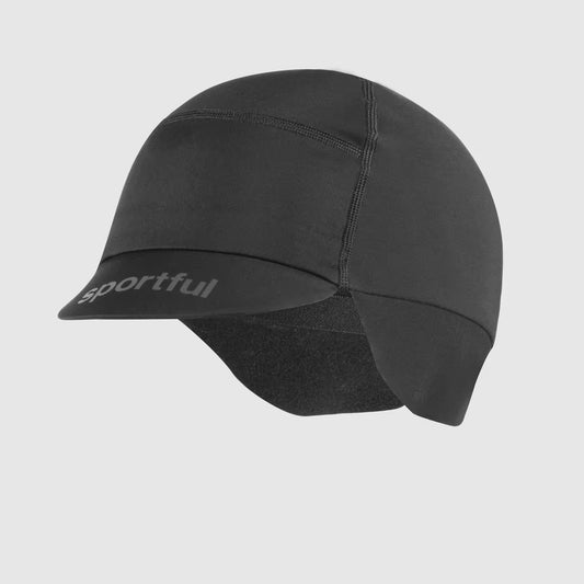Juoda SPORTFUL žieminė kepuraitė po šalmu