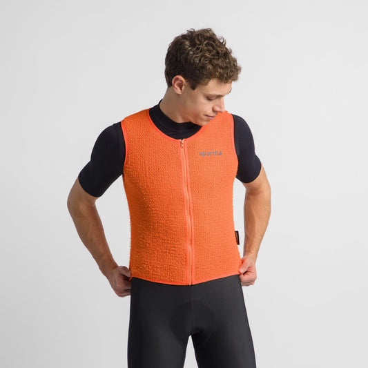 SPORTFUL ALPHA® oranžiniai berankoviai apatiniai marškinėliai