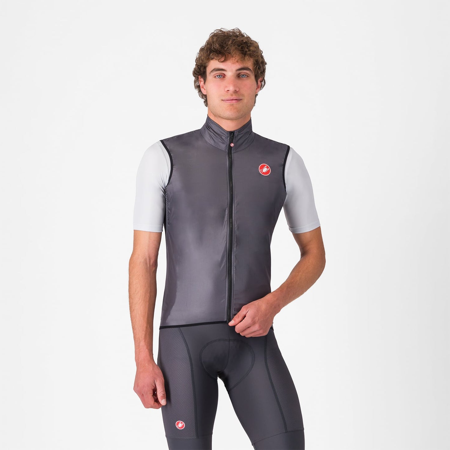Chaleco Sin Mangas CASTELLI ARIA Gris Oscuro