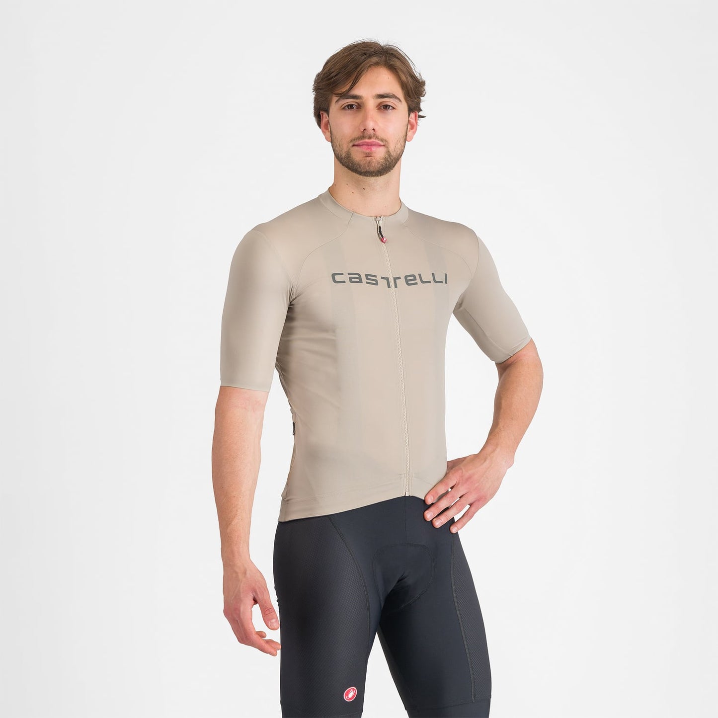 Tröja CASTELLI PROLOGO LITE Korta Ärmar Beige