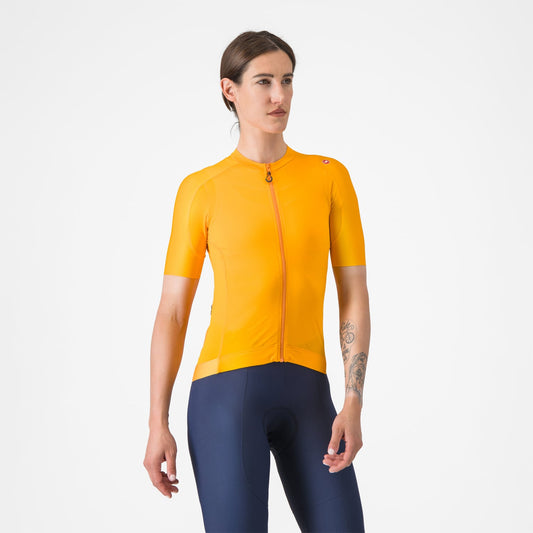 Maillot CASTELLI ESPRESSO Femme Manches Courtes Orange