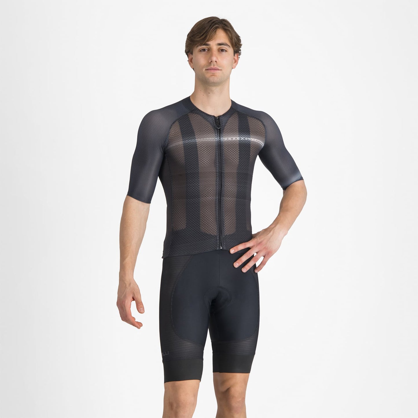 Cykelshorts med Axelband CASTELLI A/C Svart