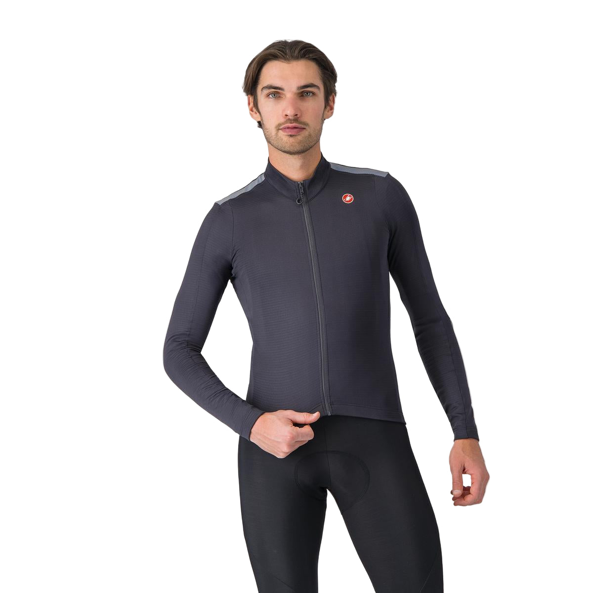 Maillot CASTELLI PURO 4 Mangas Largas Dark Gray