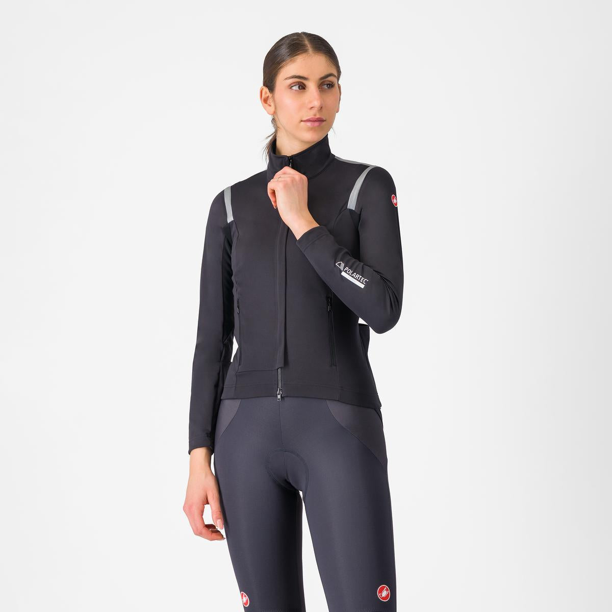 Jakke CASTELLI PERFETTO RoS 3 Dame Sort/Sort Reflex