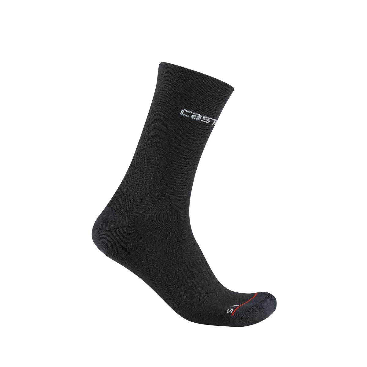 Sokker CASTELLI DICIOTTO SOFT MERINO Dame Sort