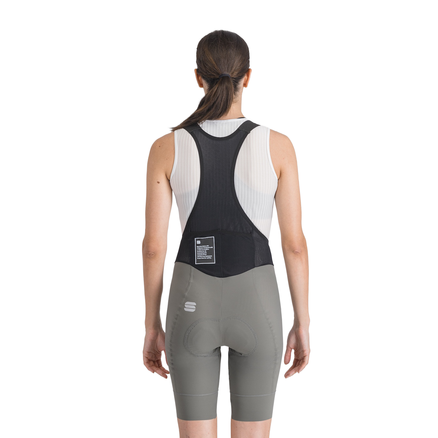 Cuissard Court à Bretelles SPORTFUL SRK Femme Gris
