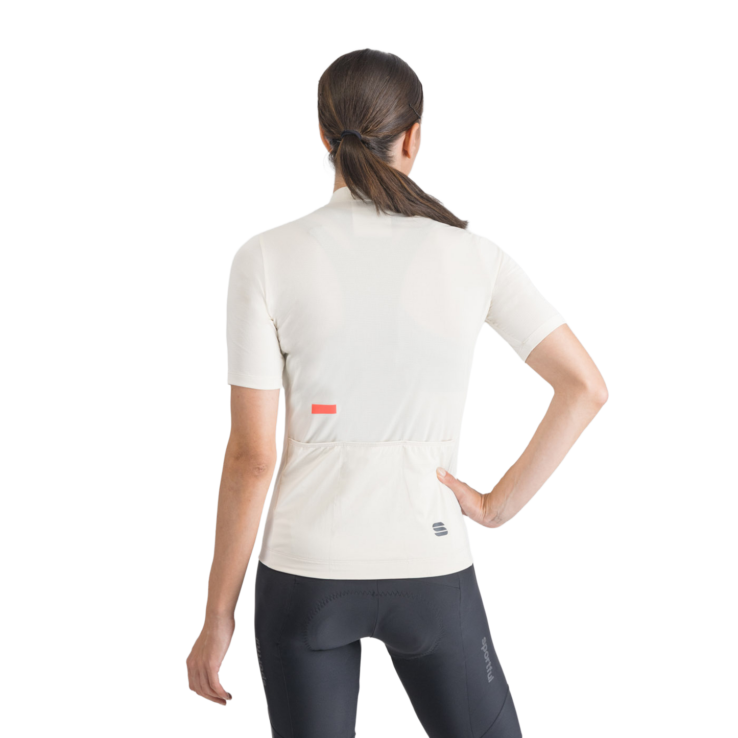Maillot SPORTFUL CLASSIC Manches Courtes Femme Crème