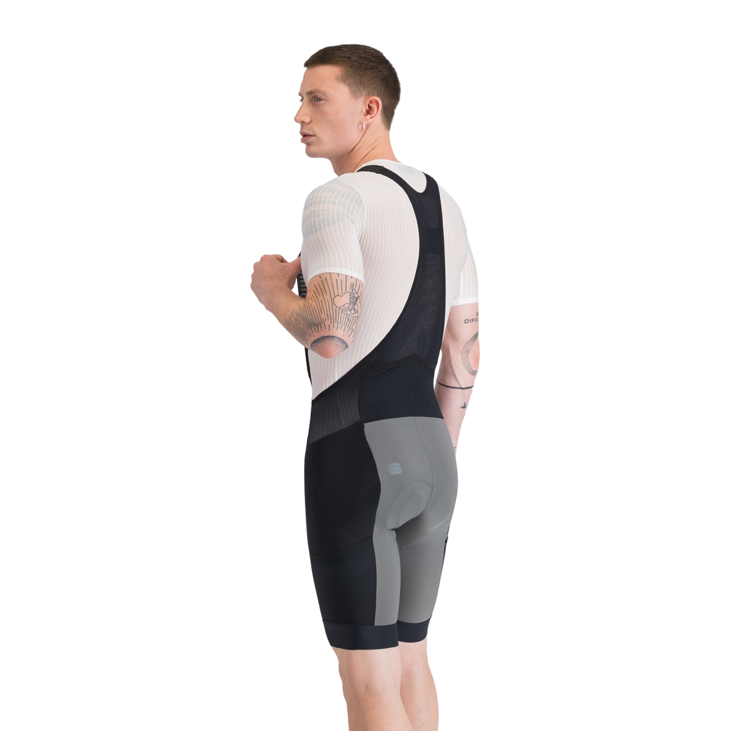 Cuissard Court à bretelles SPORTFUL SUPERGIARA 2 Gris/Noir