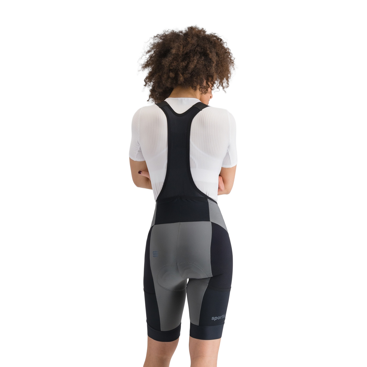 Cuissard Court à Bretelles SPORTFUL SUPERGIARA 2 Femme Gris/Noir