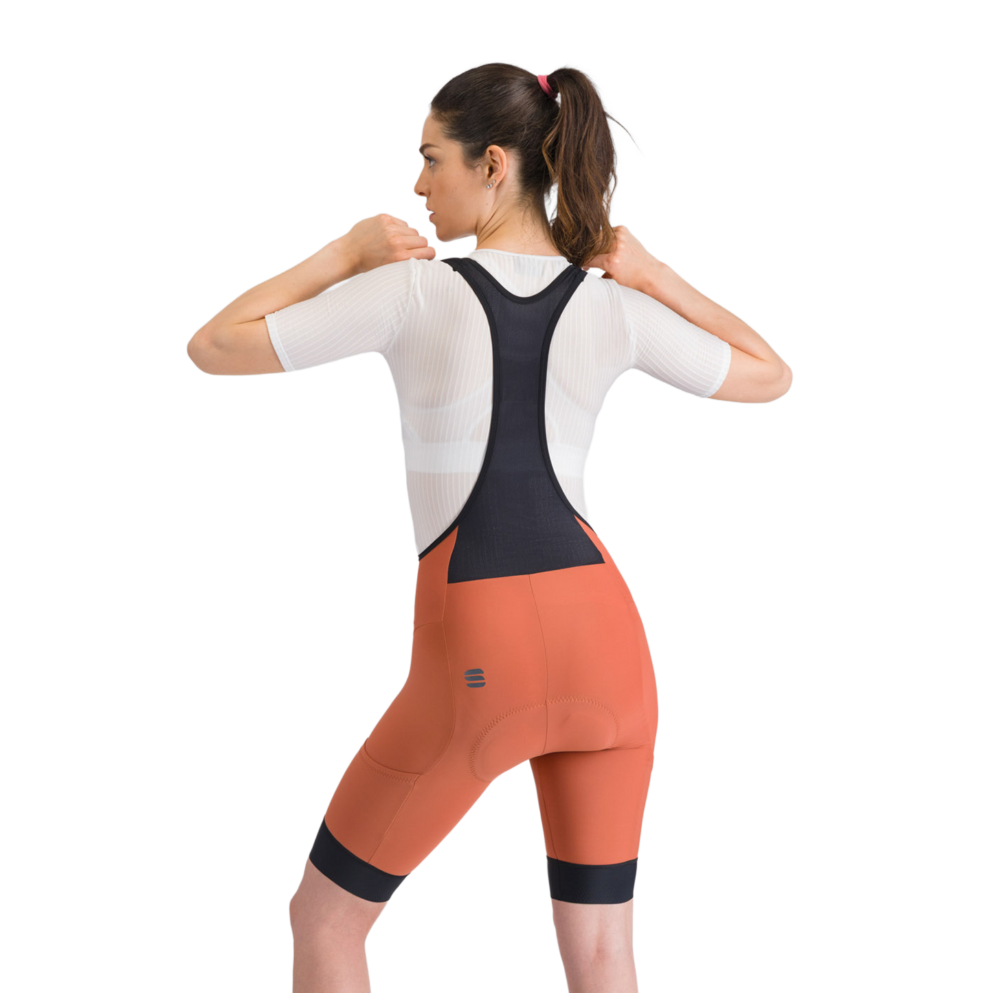 Cuissard Court à Bretelles SPORTFUL GIARA 2 Femme Orange