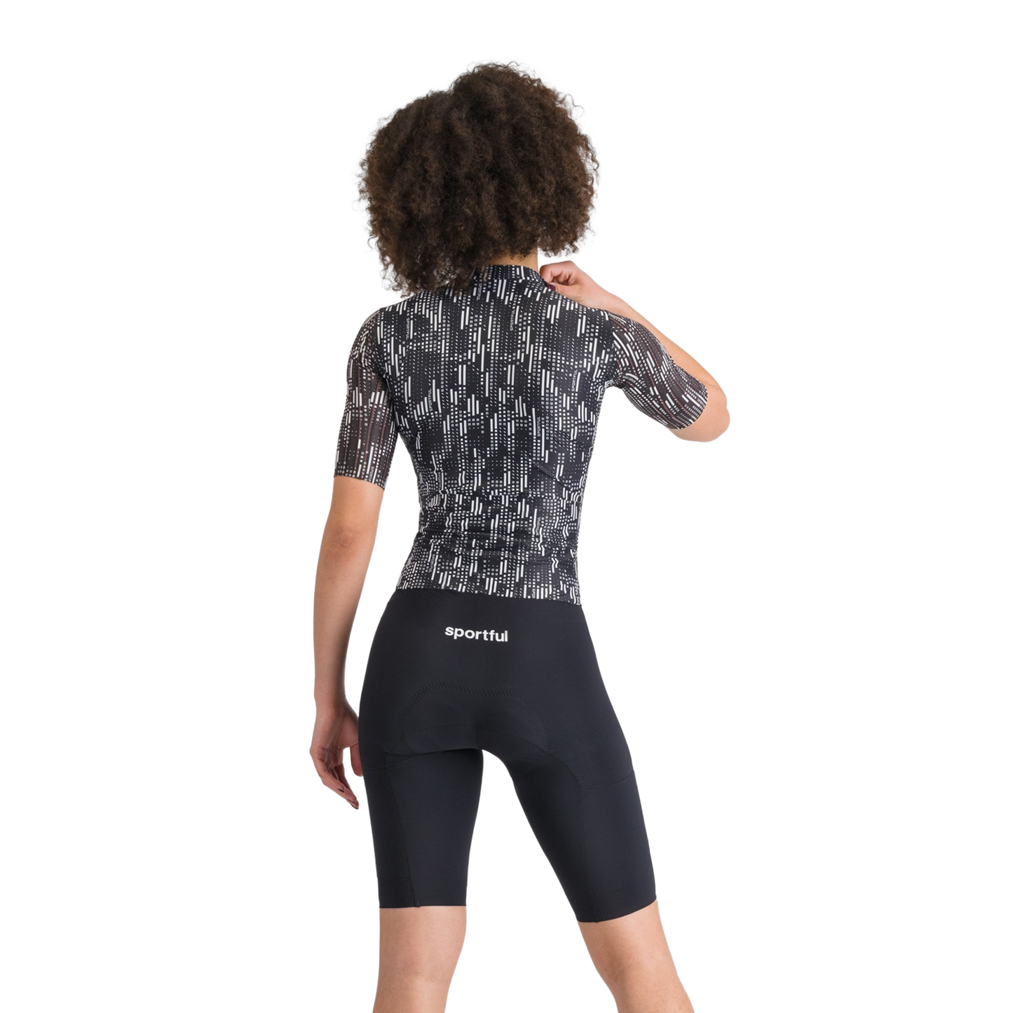 Kombidragt SPORTFUL G-SUIT Kortærmet Dame Sort/Hvid