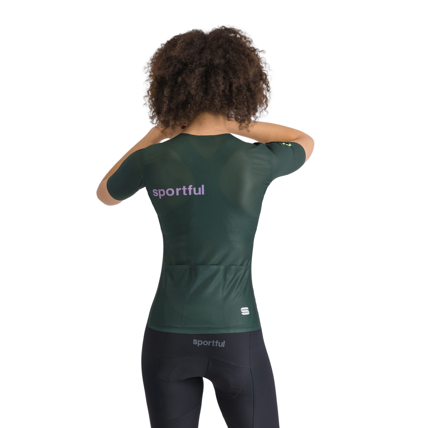 Maillot SPORTFUL LIGHT 2 Manches Courtes Femme Kaki
