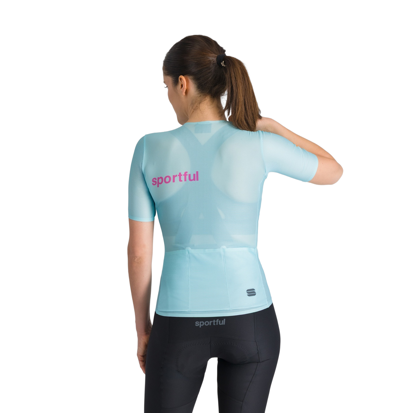 Maillot SPORTFUL LIGHT 2 Manches Courtes Femme Turquoise