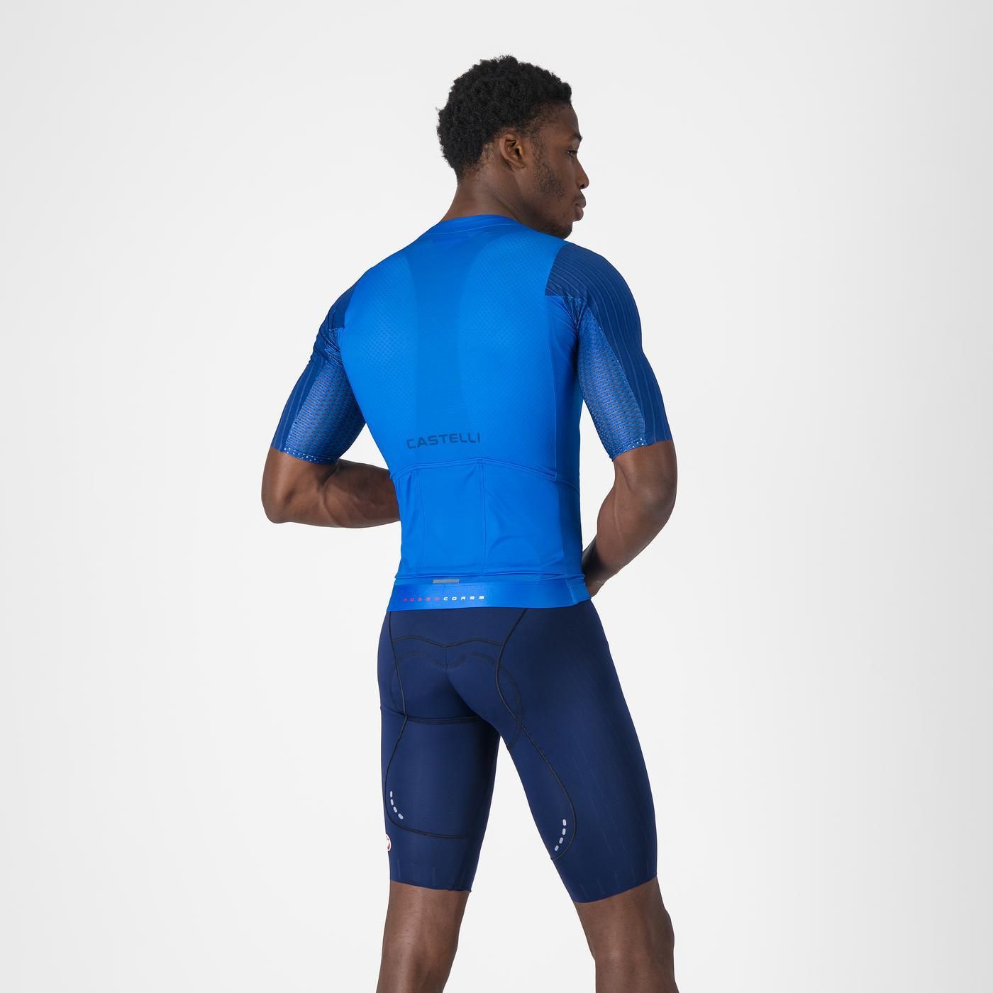 Cuissard Court à Bretelles CASTELLI FREE AERO RACE S Marine