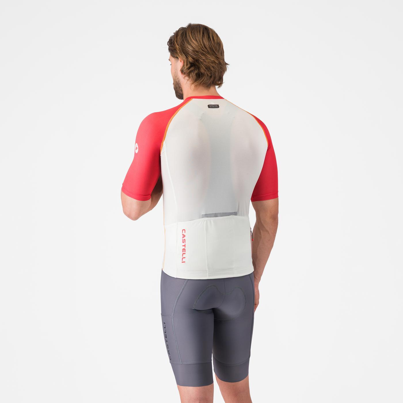 Cykelshorts med hängslen CASTELLI UNLIMITED 2 CARGO Grå