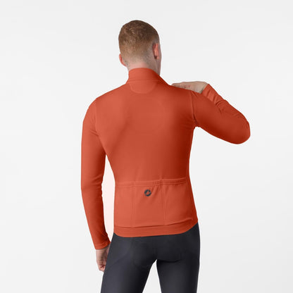 Krekls CASTELLI COMPETIZIONE THERMAL ar garām piedurknēm Paprika
