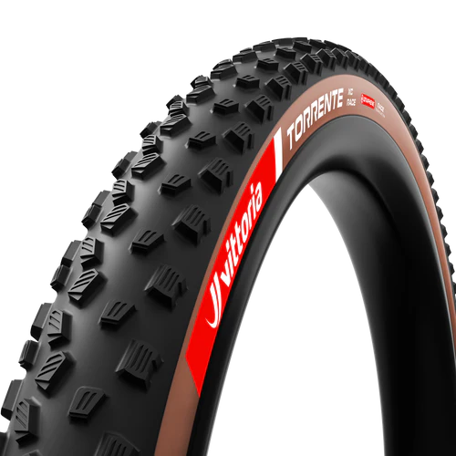 Däck VITTORIA TORRENTE XC RACE 29x2.4 Graphene 2.0 Tubeless Ready Vikbart Svart/Beige