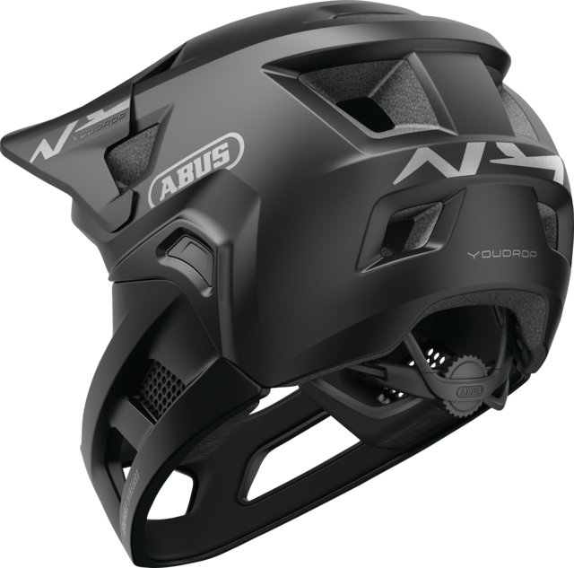 MTB-hjelm ABUS YOUDROP FF Junior Muted Sort