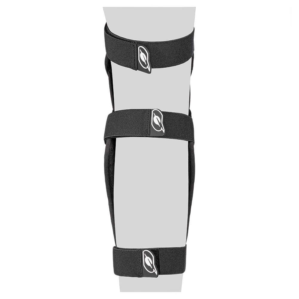 Ginocchiere O'NEAL TRAIL FR Carbon Look Nero/Bianco