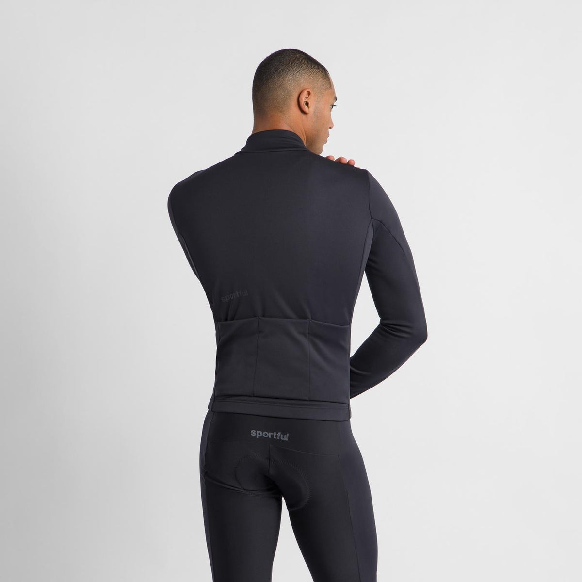 Černá cyklistická bunda SPORTFUL CLASSIC 2