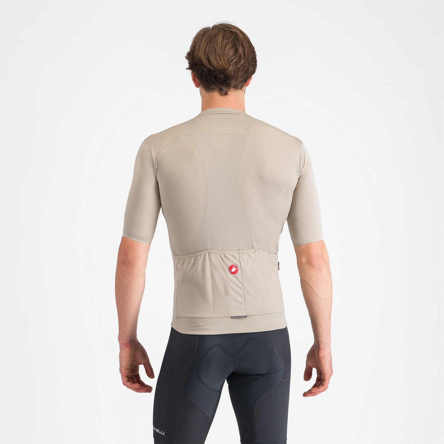 Tröja CASTELLI PROLOGO LITE Korta Ärmar Beige