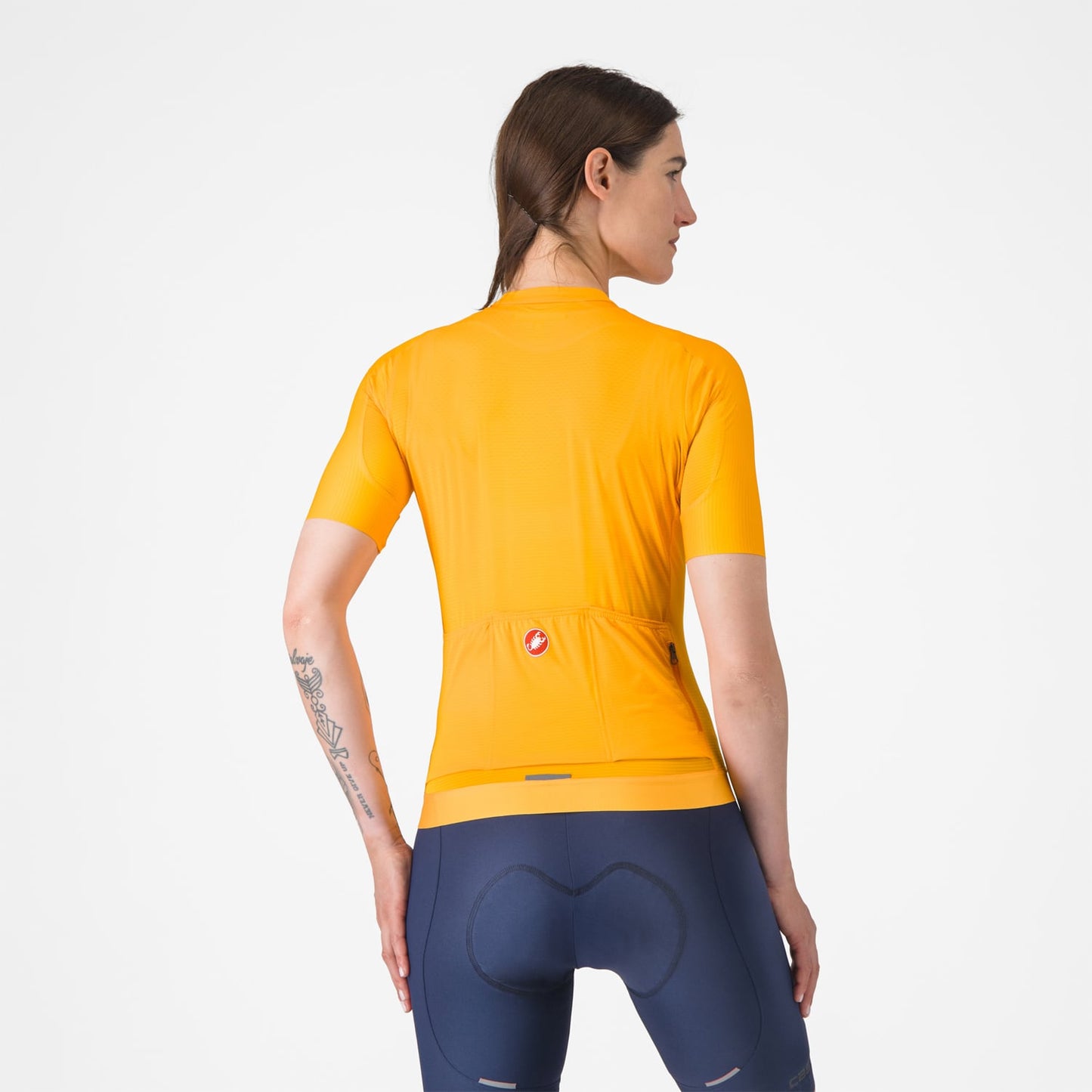 Maillot CASTELLI ESPRESSO Femme Manches Courtes Orange