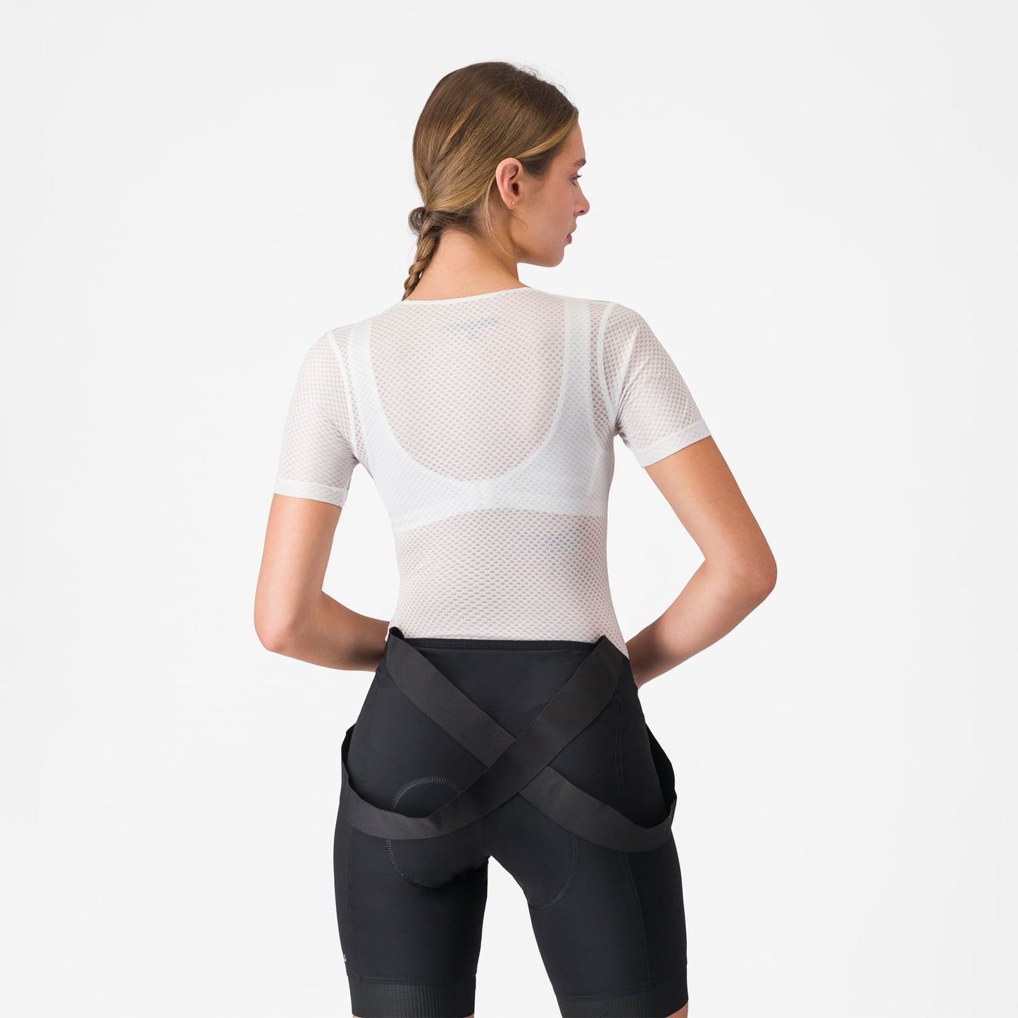 CASTELLI PRO MESH Dame Kortærmet Undertrøje Hvid